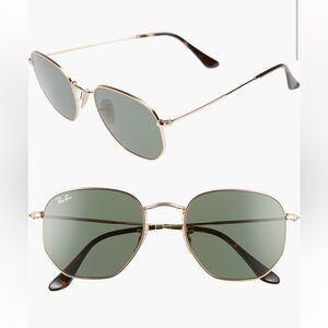 Ray-Ban 54mm Hexagonal Sunglasses